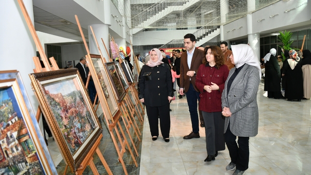 Şanlıurfa'da üç boyutlu resim sergisi
