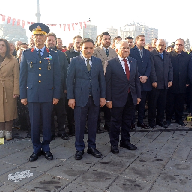 Atatürk'ün Kayseri'ye gelişinin 106. yıl dönümü kutlandı
Vali Çiçek "Kayser...