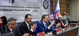 Başkan Erdoğan: "TOBB Başkanımızın ziyareti bizlere büyük bir moral ve güç kaynağı oldu"