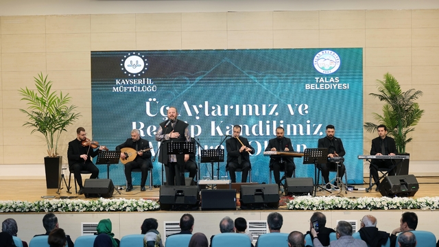 Talas'ta Üç Aylar coşkuyla karşılandı