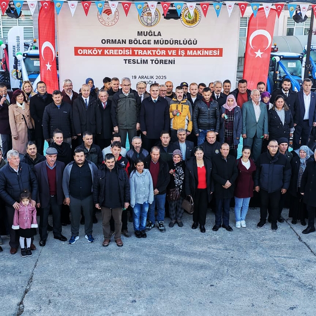 ORKÖY'den kırsal mahallelere sıfır faizli 36 traktör