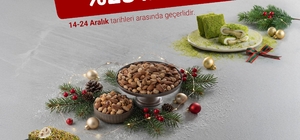 Kuruyemişte yeni yıl indirimleri