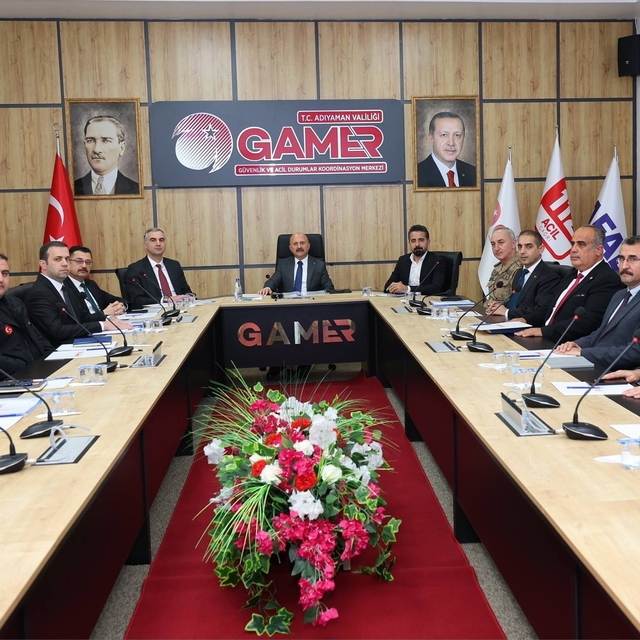 GAMER izleme, değerlendirme ve koordinasyon kurulu toplantısı gerçekleştiri...