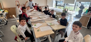 SGM'de misafir öğrenciler yeteneklerini keşfetti