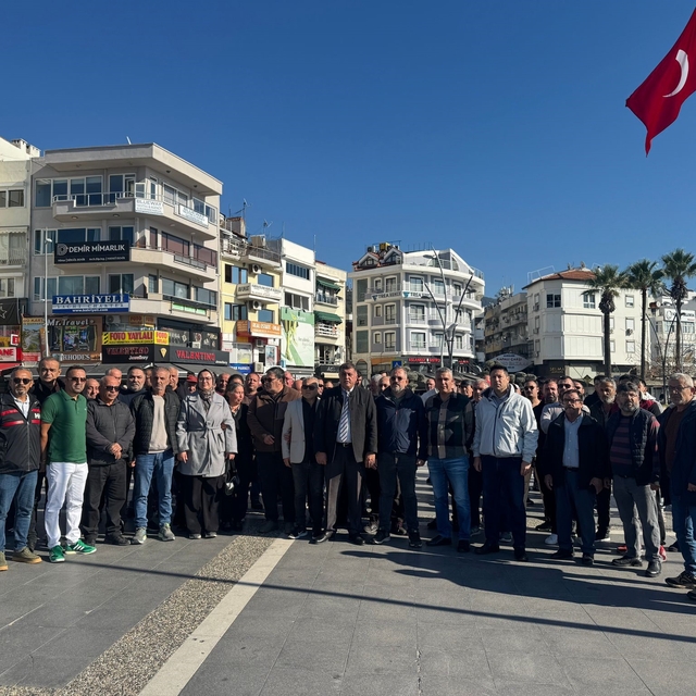 Marmaris Kordon Caddesi taksicilerinden belediyeye tepki