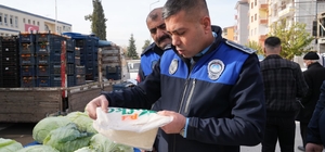 Battalgazi’de zabıta ekiplerinden yol güvenliği ve pazar denetimi