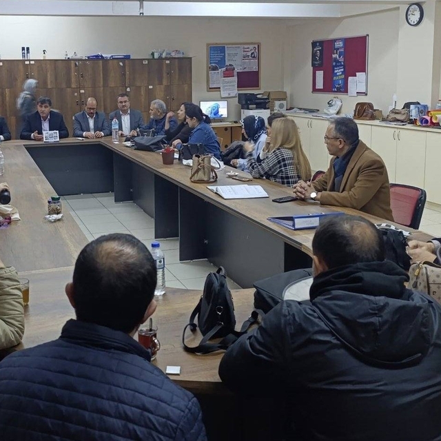 Eğitim-Bir-Sen Manisa 1 No'lu Şube Alaşehir'de eğitim paydaşlarıyla buluştu