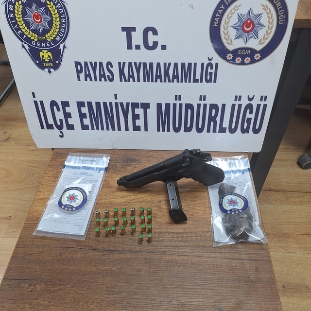 Payas'ta uyuşturucu operasyonu; 3 gözaltı
