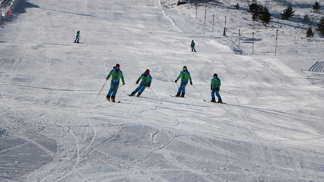 Kayak merkezi Kartalkaya'da 2 otelle sezon açıldı