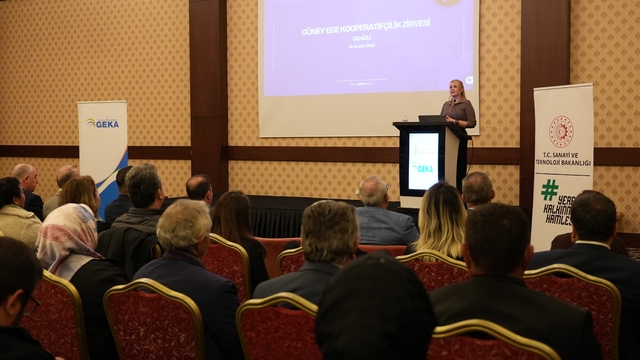 Güney Ege Kooperatifçilik Zirvesi GEKA'nın ev sahipliğinde toplandı
