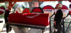 Emekli Tümgeneral Gürsel Öztürk Antalya'da son yolculuğuna uğurlandı