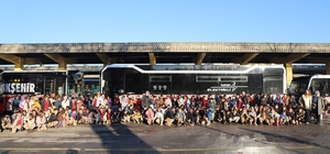 Çocuklardan yerinde toplu taşıma ve ulaşım incelemesi