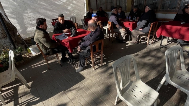 Köşk'te üreticilere ÇKS ve hayvan hastalıkları bilgilendirmesi