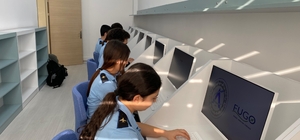 Aksu Uçak Lisesi'nde kütüphane, etüt ve müzik sınıfı açıldı