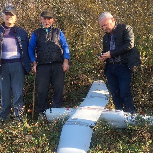 Kocaeli'de insansız hava aracı düştü