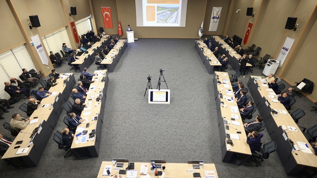 Bingöl'de  İl Afet Risk Azaltma Planı değerlendirme toplantısı yapıldı