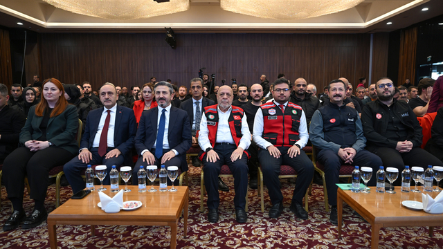 HAK-İŞ'in "HAK Arama ve Kurtarma Umut Timinin Kapsamının Genişletilmesi Projesi" kapanış toplantısı yapıldı