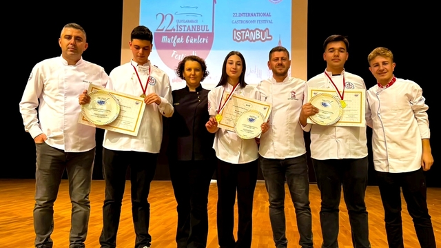 Gelibolu Atatürk Mesleki ve Teknik Anadolu Lisesi'ne altın madalya