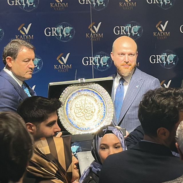 Bilal Erdoğan, Kütahya'da panele katıldı