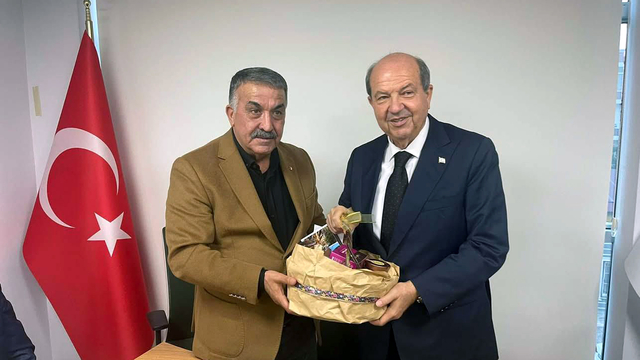 KKTC'nin 5'inci Cumhurbaşkanı Tatar'dan, ETSO'ya ziyaret