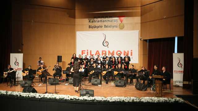 Kahramanmaraş'ta "Türk Halk Müziği" konseri düzenlendi