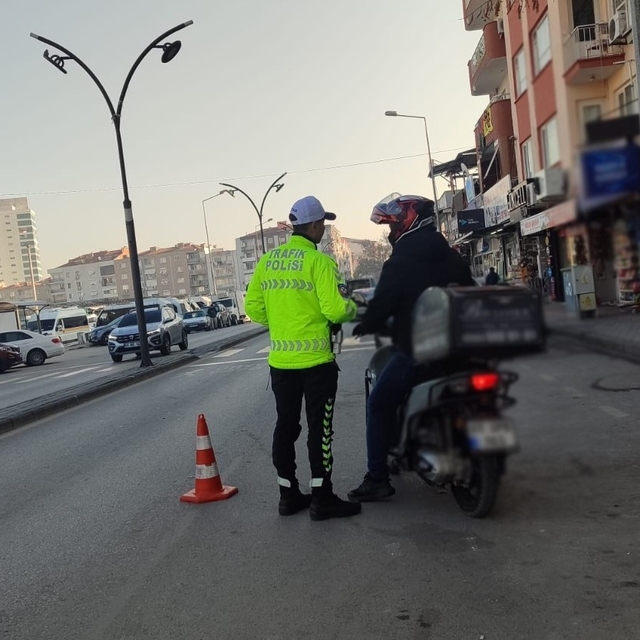Motosiklet denetiminde 2,2 milyon liralık ceza