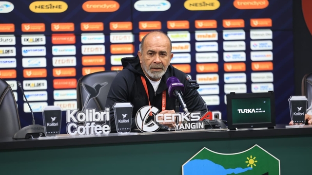 Alaattin Gülerce: "Kupa maçından sonra yol haritamızı belirleyeceğiz"
Antalyaspor Teknik Sorumlusu Alaattin Gülerce:
"İstediğimiz sonuçla buradan ayrılamıyoruz"