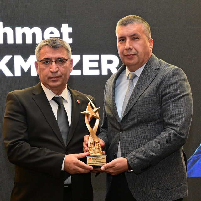 Kapadokya Değer Ödülleri'nde DHA'ya ödül