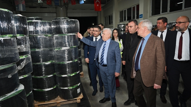 Bursa Büyükşehirden yüzde 50 hibeli sulama borusu desteği