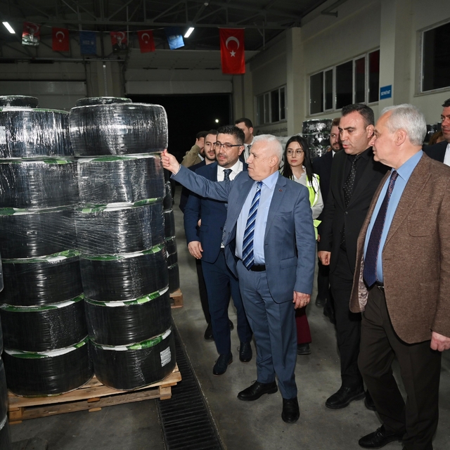 Bursa Büyükşehirden yüzde 50 hibeli sulama borusu desteği