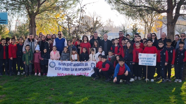 Öğrencilerden Yeşil Vatan'a anlamlı katkı
