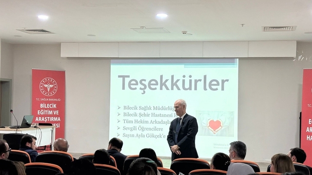Bilecik'te 'Hatasız hekimlik mümkün mü' semineri düzenlendi