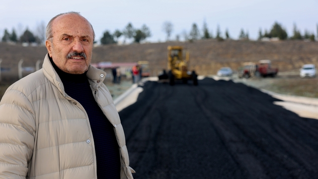 Taşköprü'de asfalt çalışmaları tam gaz