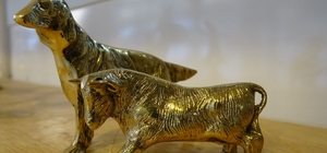 Eşinden öğrendi, dökümü sanat eserine dönüştürüyor