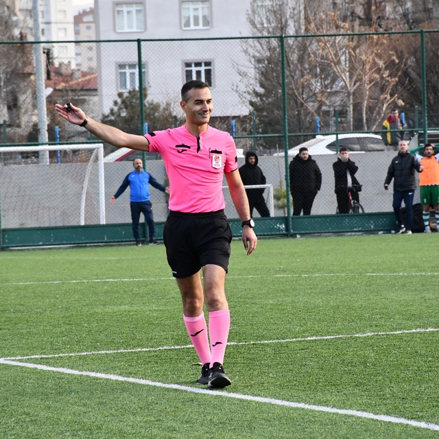 Kayseri Süper Amatör Küme'de 14. haftanın hakemleri belli oldu