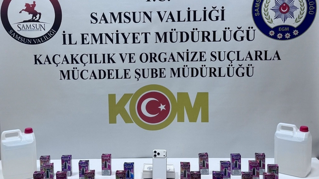 Samsun'da kaçakçılık operasyonunda 3 zanlı yakalandı