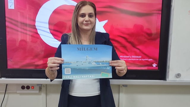 Kilis'te öğrenciler yerli ve milli üretime dikkati çekmek için yapay zeka destekli klip hazırladı