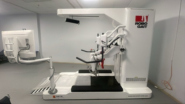 Çorum'da robotik yürüme rehabilitasyon cihazı hizmete sunuldu