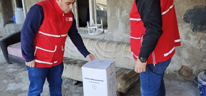 Türk Kızılay Sur Şubesi ihtiyaç sahibi ailelere yardımlarını sürdürüyor