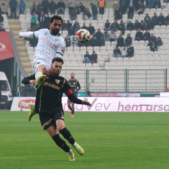 Trendyol Süper Lig: Konyaspor: 1 - Kayserispor: 1 (Maç sonucu)
