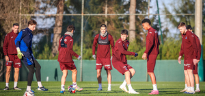 Trabzonspor'da Gençlerbirliği hazırlıkları sürdü