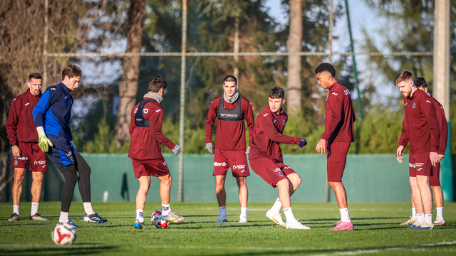 Trabzonspor'da Gençlerbirliği hazırlıkları sürdü