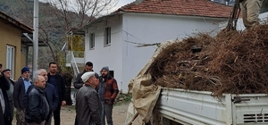 Köşk'te köklü kestane fidanları üreticilere dağıtıldı