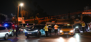 Adana'da trafik denetimi yapıldı