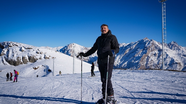 Mergabütan Kayak Merkezi'nde sezon açıldı