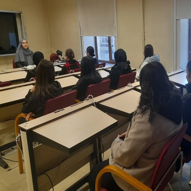 Bayburt'ta lise öğrencilerine yönelik söyleşi programı düzenlendi