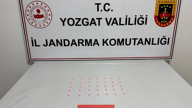 Yozgat'ta uyuşturucu operasyonunda 1 zanlı yakalandı