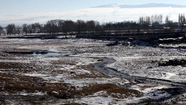 Kars ve Ardahan'da soğuk hava etkisini sürdürüyor
