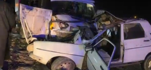 Şanlıurfa'da minibüs ile otomobil çarpıştı:1 ölü