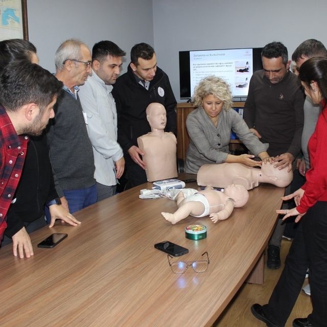 Liman personeli acil durumlara karşı hazırlandı